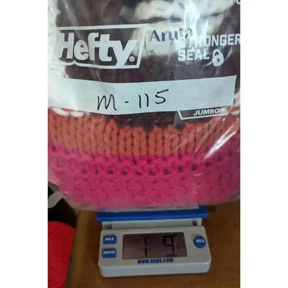 Arula Striped Chunky Knit Short Sweater Womens 1X Size A - Picture 9 of 10